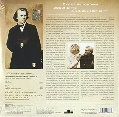 Brahms Piano Concerto No. 1 (Plak) Krystian Zimerman