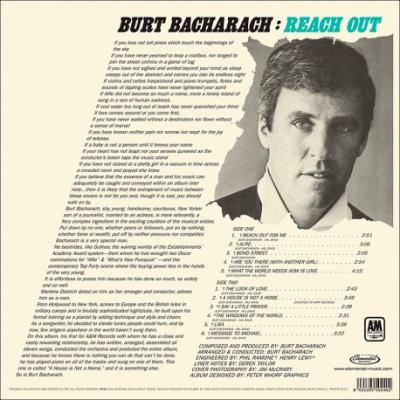 Burt Bacharach Reach Out (Plak) Burt Bacharach