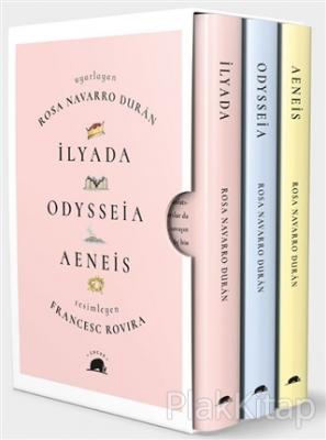 Çocuklar İçin Destanlar: İlyada - Odysseia - Aeneis (3 Kitap Takım)