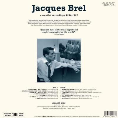 Essential Recordings 1954-1962 (Plak) Jacques Brel