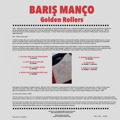 Golden Rollers (Plak) Barış Manço