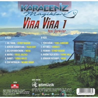 Karadeniz Müzikleri Vira Vira 1 (Plak) Çeşitli Sanatçılar