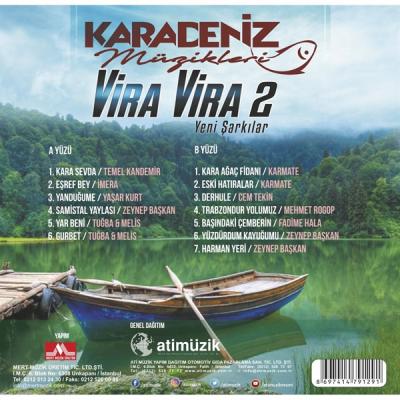 Karadeniz Müzikleri Vira Vira 2 (Plak) Çeşitli Sanatçılar