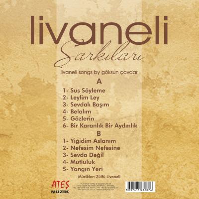 Livaneli Şarkıları (Enstrümantal) (Plak) %15 indirimli Göksun Çavdar