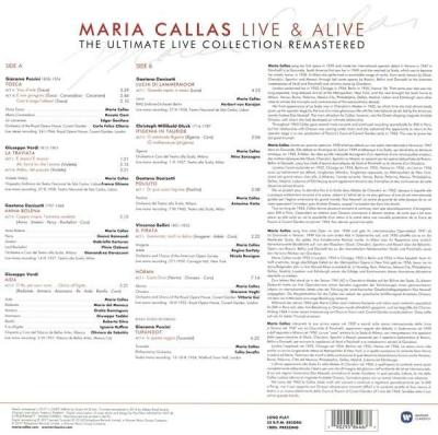 Maria Callas Live & Alive (Plak) Maria Callas