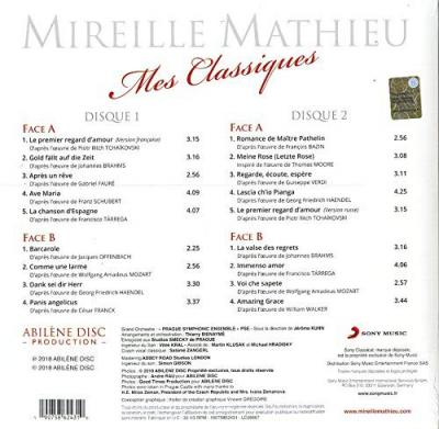 Mes Classiques (2 Plak) Mireille Mathieu