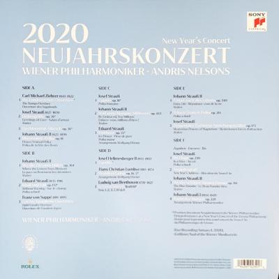 New Year's Concert 2020 / Neujahrskonzert 2020 (3 Plak) Andris Nelsons