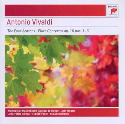 Vivaldi: The Four Seasons - Flute Concertos Op. 10 nos 1-3 (CD) Antoni