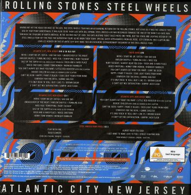 Steel Wheels Live Atlantic City New Jersey (4 Plak) The Rolling Stones