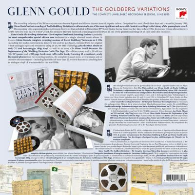 Glenn Gould The Goldberg Variations (Box Set Plak+7 CD) Glenn Gould