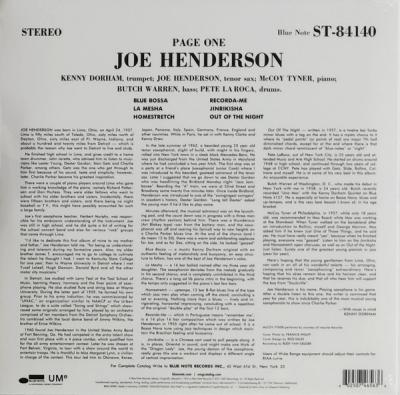Page One (Plak) Joe Henderson
