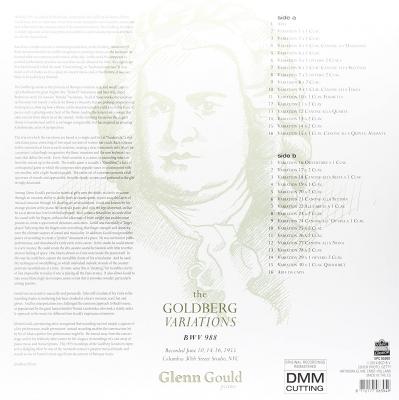 Bach: The Goldberg Variations (Plak) Glenn Gould