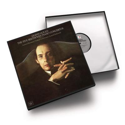 The Five Beethoven Piano Concertos (5 Plak) Glenn Gould