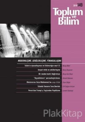 Toplum ve Bilim Dergisi Sayı: 149