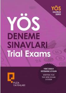 Puza Yayınları YÖS Deneme Sınavları Trial Exams