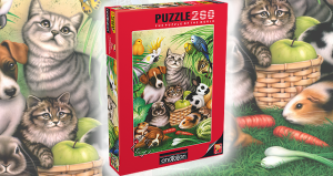 Anatolian 260 Parça Puzzle Büyülü Hayvanlar