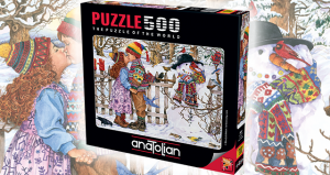 Anatolian 500 Parça Puzzle İlk Öpücük