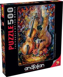 Anatolian 500 Parça Puzzle Gitar ve Keman