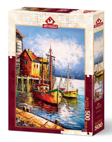 Art Puzzle Turuncu Liman 500 Parça Puzzle