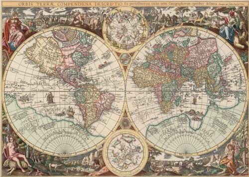 Art Puzzle Dünya Haritası 260 Parça Puzzle %20 indirimli