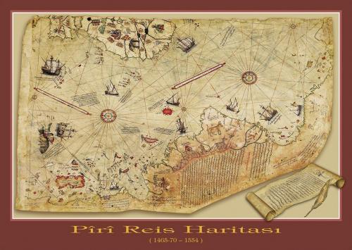 Art Puzzle Piri Reis Haritası 1000 Parça Puzzle