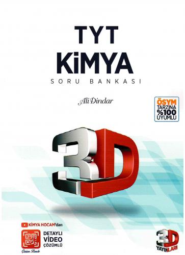 Çözüm TYT 3D Kimya Soru Bankası Ali Dindar