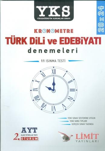 Limit Yayınları AYT Kronometre Edebiyat Deneme