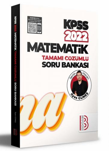 Benim Hocam Yayınları KPSS Matematik Tamamı Çözümlü Soru Bankası 2022 