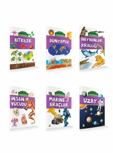 Çocuklar için Bilim Kitapları Seti
