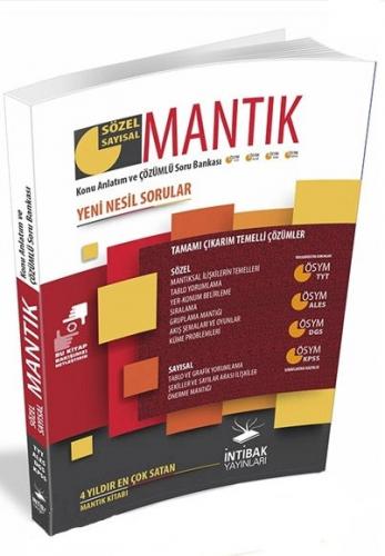 İntibak Yayınları Sözel Sayısal Mantık Konu Anlatımlı Soru Bankası İnt