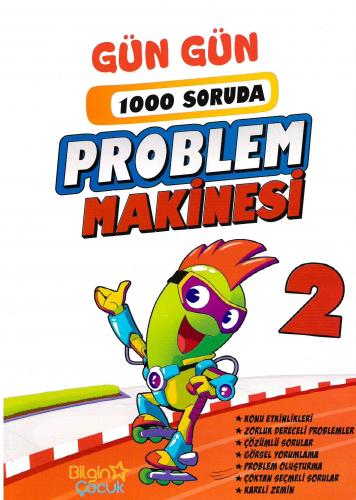 Bilgin Çocuk 2. Sınıf 1000 Soruda Problem Makinesi