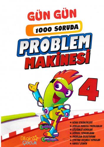 Bilgin Çocuk 4. Sınıf 1000 Soruda Problem Makinesi