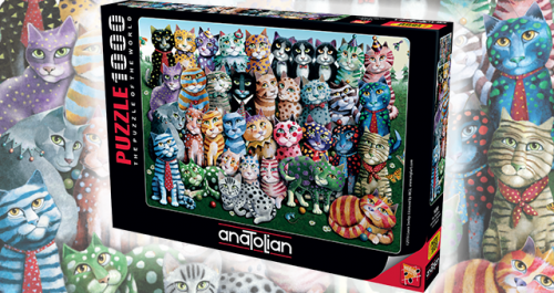 Anatolian 1000 Parça Puzzle Aile Toplantısı