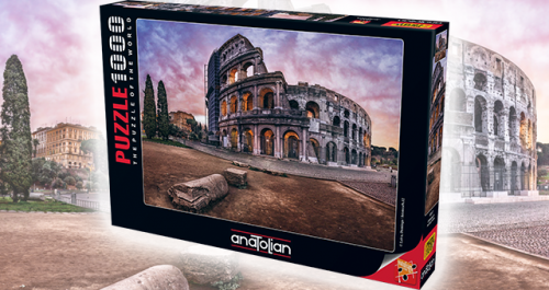Anatolian 1000 Parça Puzzle Colosseum