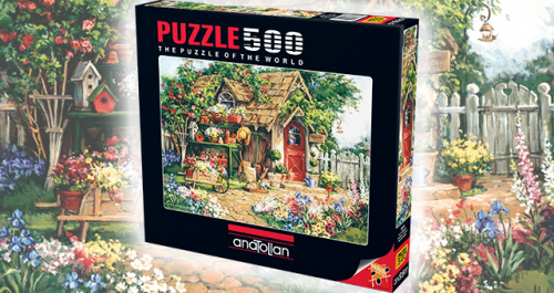 Anatolian 500 Parça Puzzle Cennet Bahçesi
