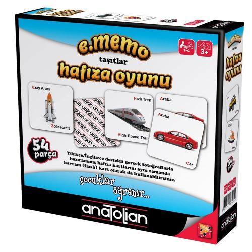 Anatolian 54 Parça Taşıtlar Hafıza Oyunu