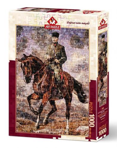 Art Puzzle Atatürk Sakarya İsimli Atıyla 1000 Parçalık Puzzle