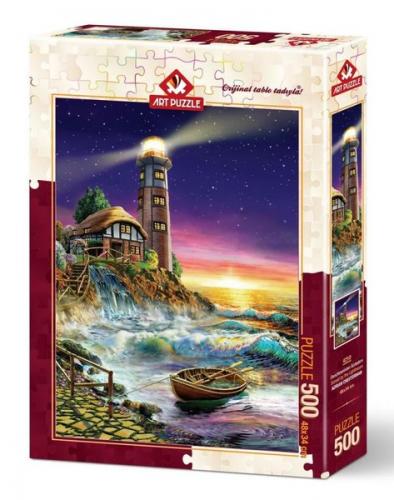 Art Puzzle Deniz Fenerinden Günbatımı 500 Parça Puzzle