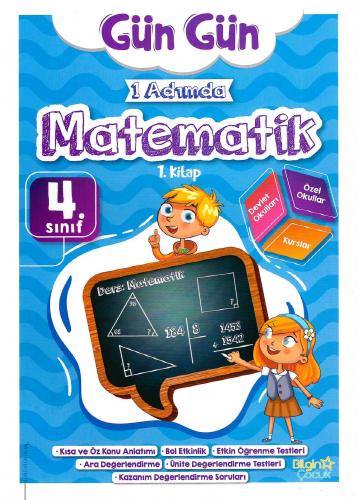 Bilgin Çocuk 4. Sınıf Gün Gün Matematik 1. Kitap