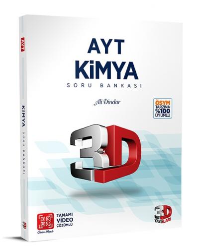 Çözüm AYT 3D Kimya Soru Bankası Ali Dindar
