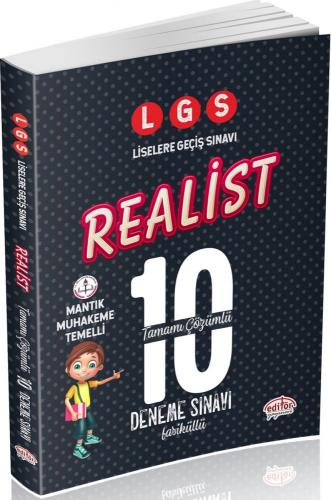 Editör Yayınları 8. Sınıf LGS Realist 10 Fasiküllü Deneme Sınavı