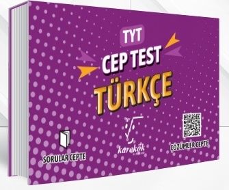 Karekök TYT Türkçe Cep Test %40 indirimli Karekök Yayıncılık