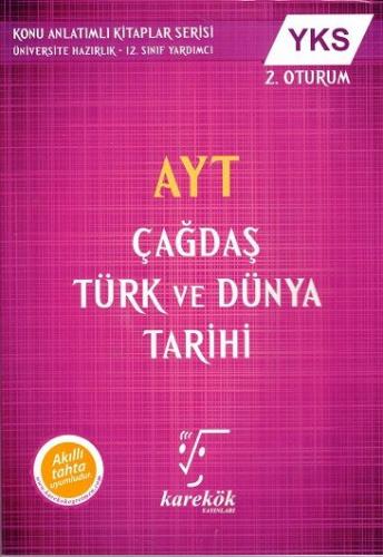 Karekök Yayınları AYT Çağdaş Türk ve Dünya Tarihi %40 indirimli Karekö