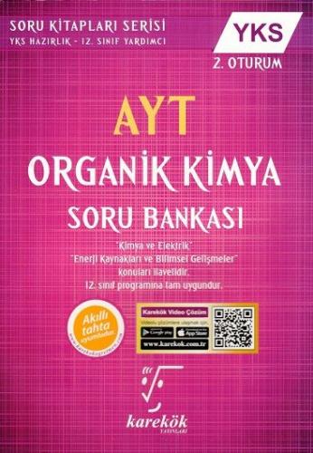 Karekök Yayınları AYT Organik Kimya Soru Bankası 