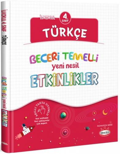 Kral Kızı Yayınları 4. Sınıf Türkçe Beceri Temelli Yeni Nesil Etkinlikler