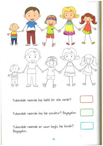Ema Çocuk Okul Öncesi Neşeli Etkinlikler Kitap Seti
