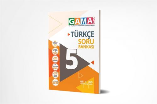 Gama 5. Sınıf Türkçe Soru Bankası %81 indirimli Gama Okul Yayınları