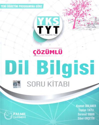 Palme Yayınları TYT Dil Bilgisi Çözümlü Soru Kitabı 