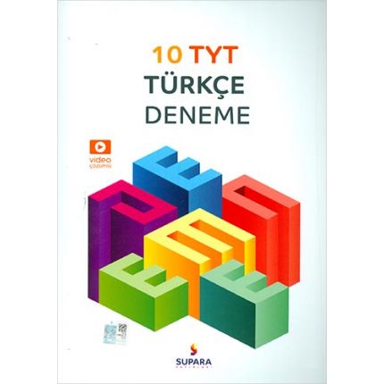 Supara TYT Türkçe 10 Deneme %20 indirimli Supara Yayınları