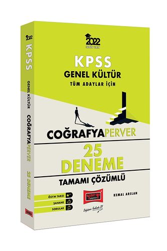 Yargı Yayınları KPSS Coğrafyaperver Tamamı Çözümlü 25 Deneme 2022 Kema